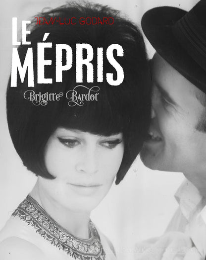 Le Mépris paper poster