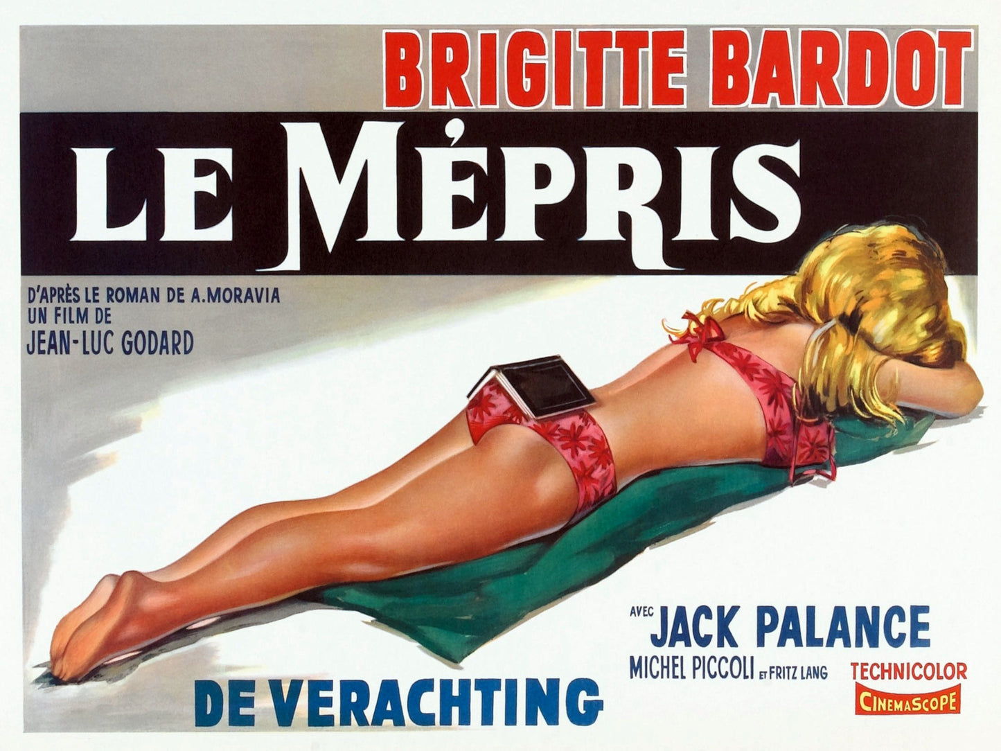 Le Mépris - paper poster