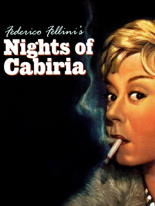 Nights of Cabiria paper poster