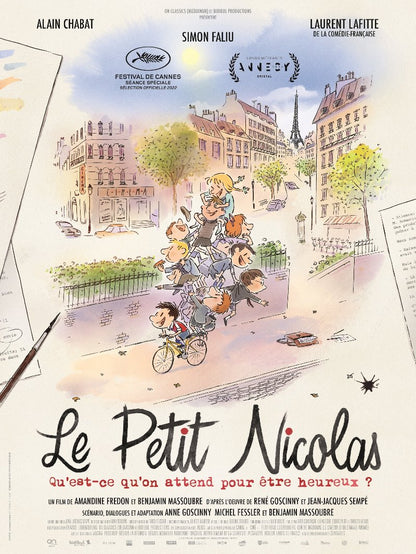 Le petit Nicolas paper poster