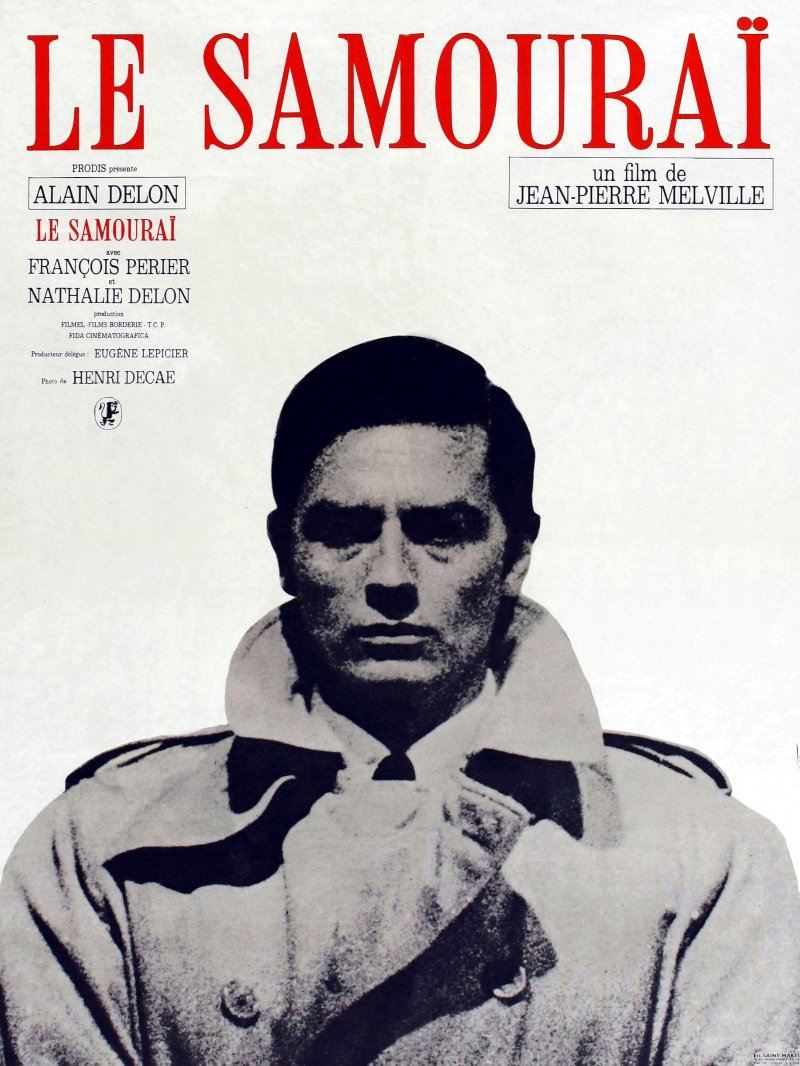 Le samouraï paper poster