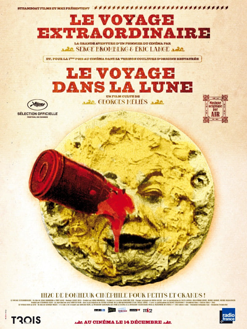 Le voyage dans la lune - poster