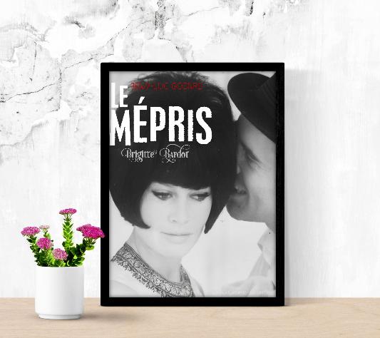 Le Mépris framed poster