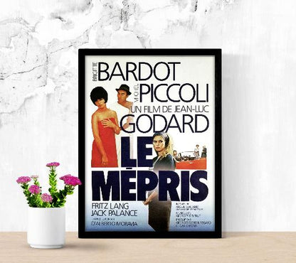 Le Mépris framed poster