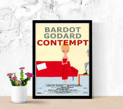 Contempt framed poster