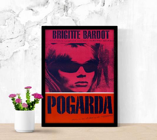 Pogarda framed poster