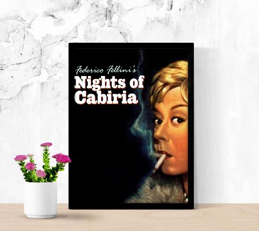 Nights of Cabiria framed poster