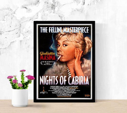 Nights of Cabiria framed poster