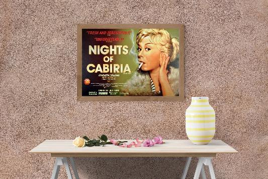 Nights of Cabiria framed poster