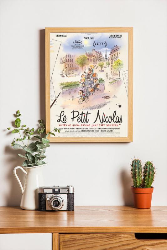 Le petit Nicolas framed poster