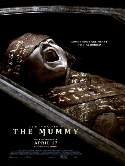 Lee Cronins The Mummy paper poster