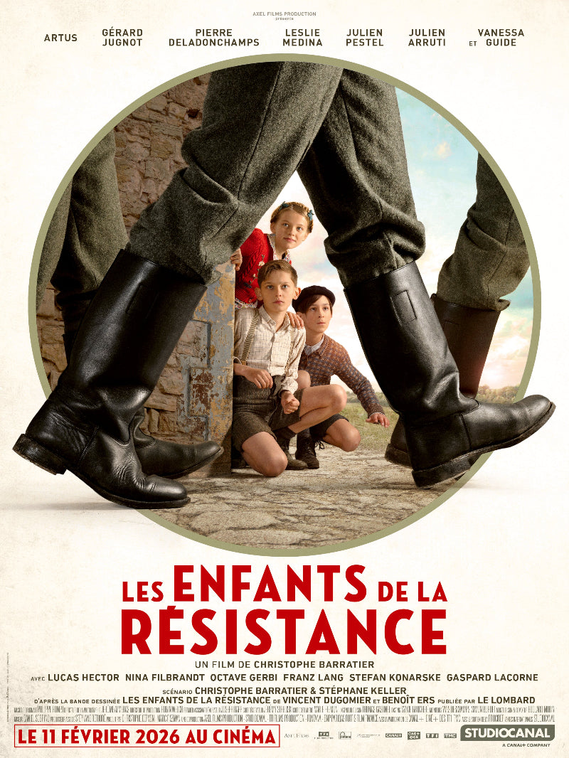 Les enfants de la resistance paper poster