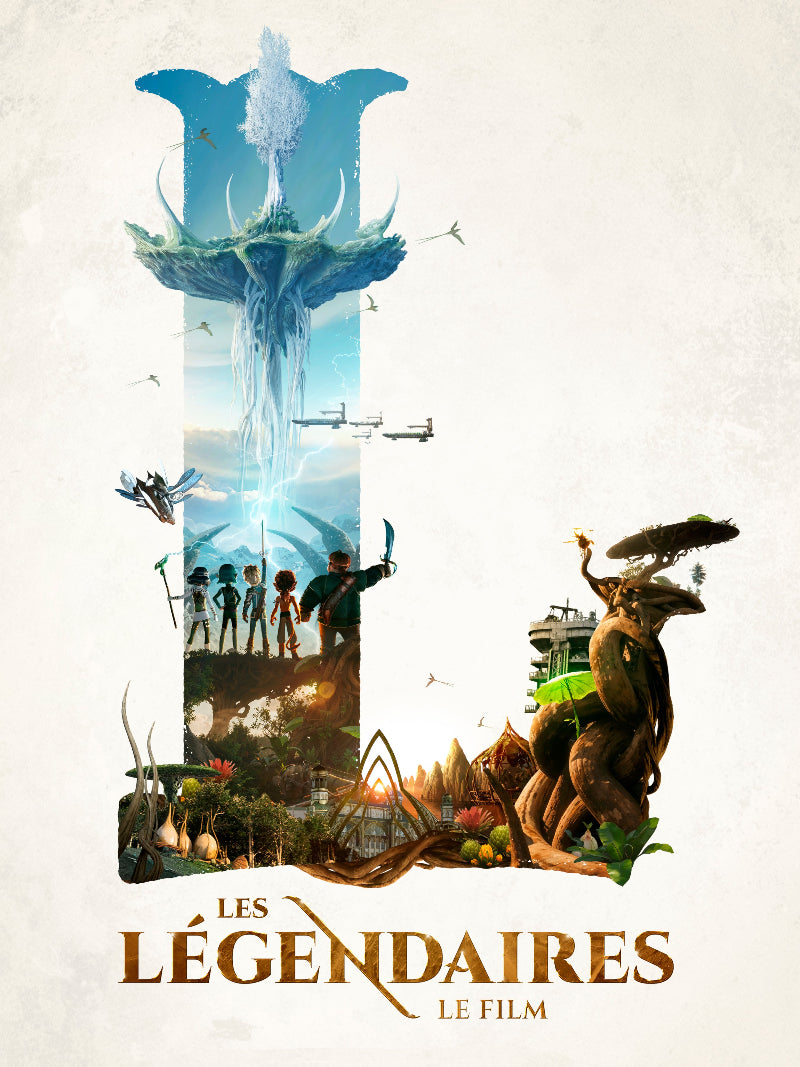 Les legendaires paper poster