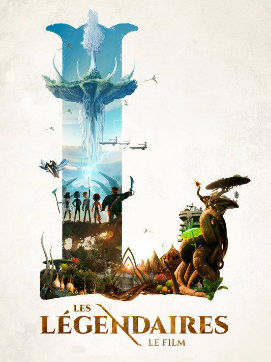 Les legendaires paper poster