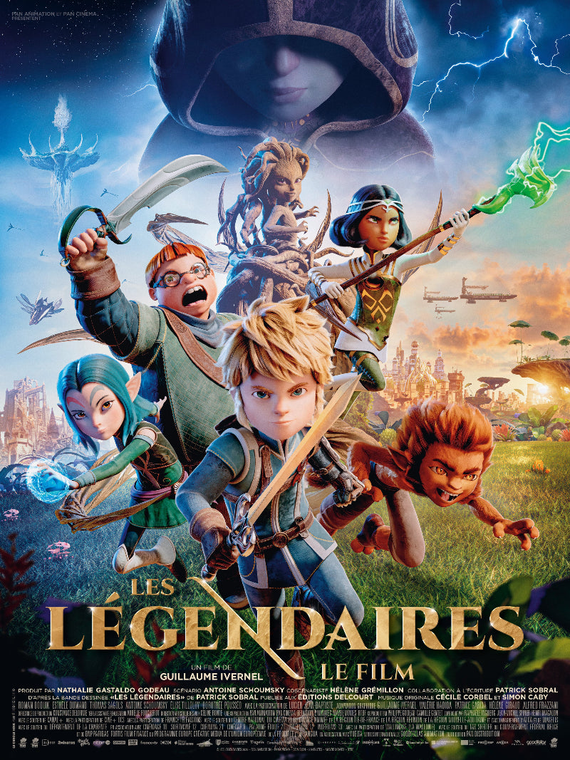 Les legendaires paper poster