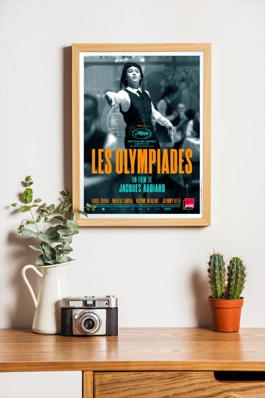 Les olympiades Paris 13e - framed poster