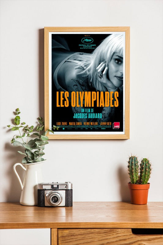 Les olympiades Paris 13e - framed poster