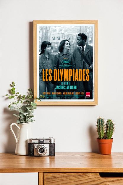 Les olympiades Paris 13e - framed poster