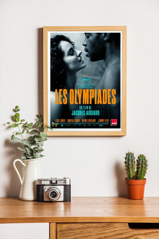 Les olympiades Paris 13e - framed poster