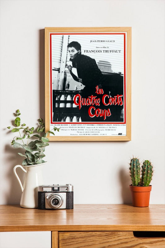 Les quatre cents coups - framed poster