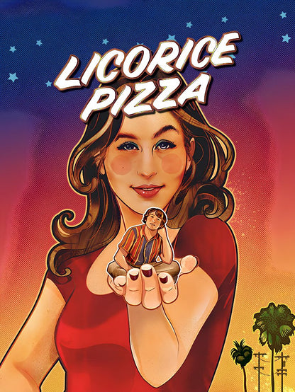 Licorice Pizza paper poster