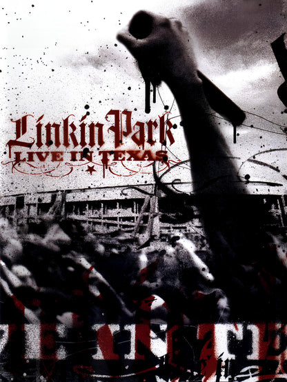 Linkin Park Live in Texas paper poster