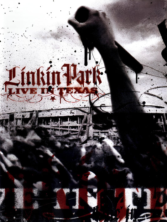 Linkin Park Live in Texas paper poster