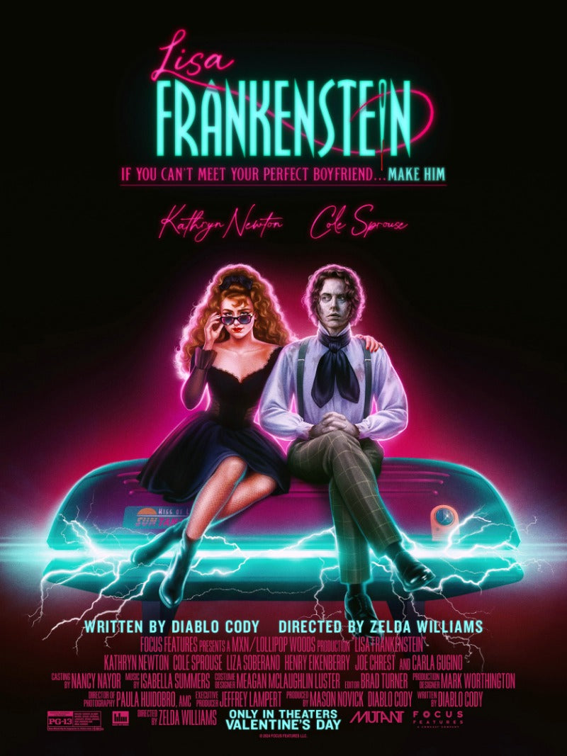 Lisa Frankenstein - poster