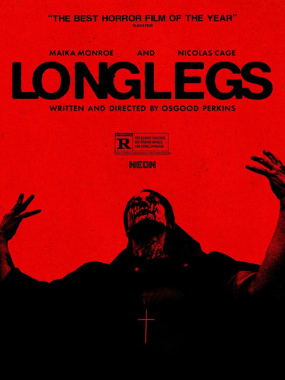 Longlegs paper poster