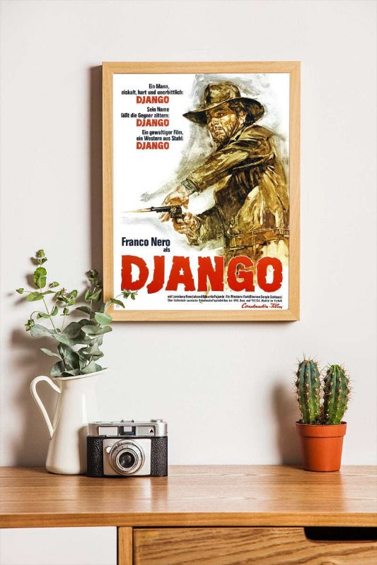 Django - framed poster