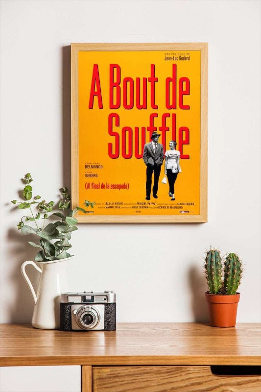 A bout de souffle - framed poster