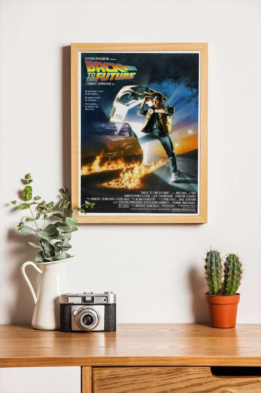 Back To The Future - framed poster