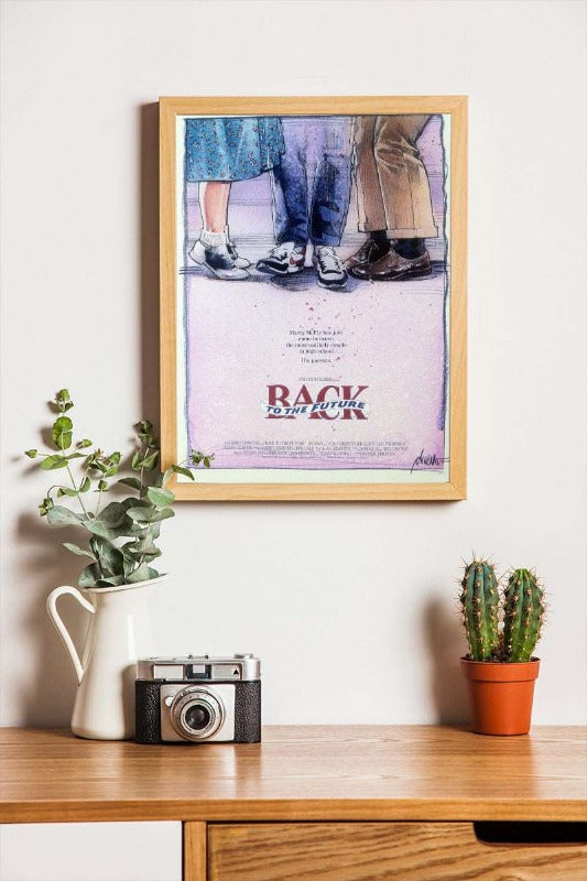 Back To The Future - framed poster