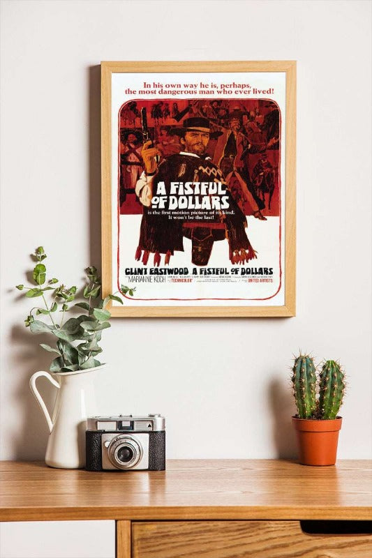 A Fistful of Dollars - framed poster