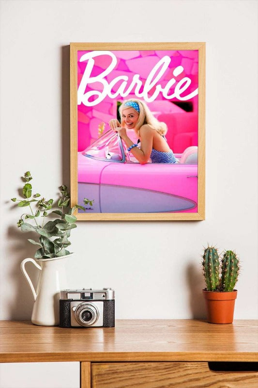 Barbie - framed poster