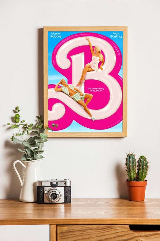 Barbie - framed poster