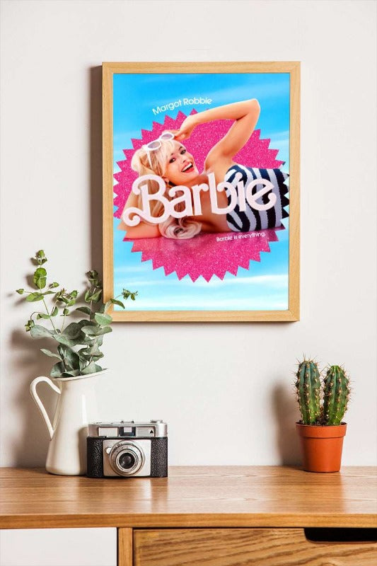 Barbie - framed poster