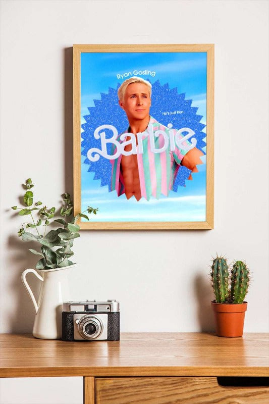 Barbie - framed poster