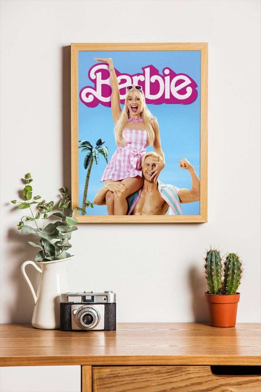 Barbie - framed poster