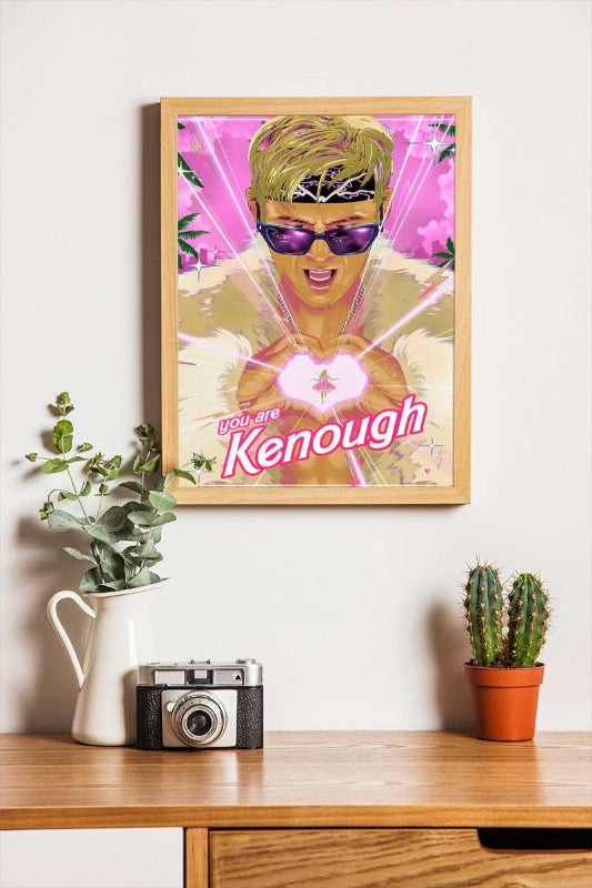 Barbie - framed poster