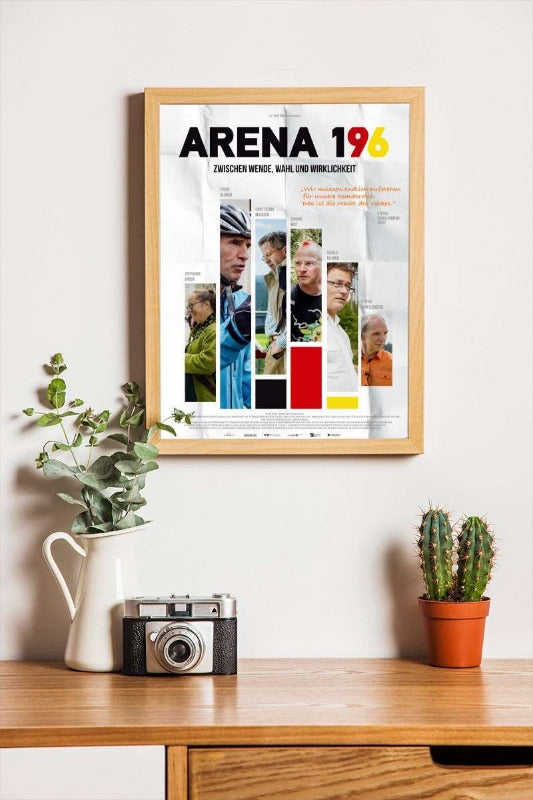 Arena 196 Zwischen Wende Wahl und Wurklichkeit - framed poster