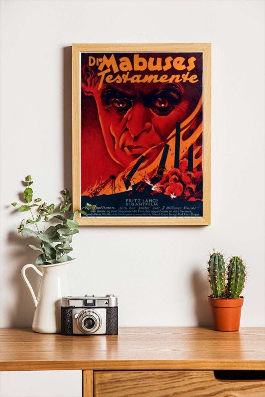 Dr Mabuses Testamente - framed poster