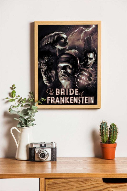 Bride of Frankenstein - framed poster