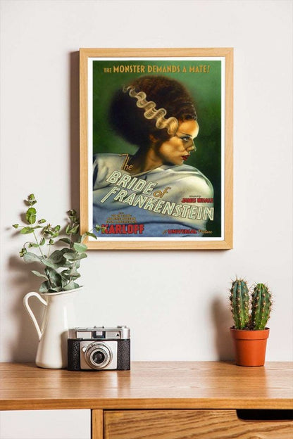 Bride of Frankenstein - framed poster