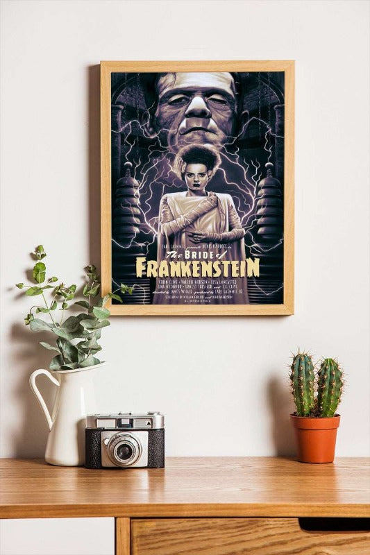 Bride of Frankenstein - framed poster