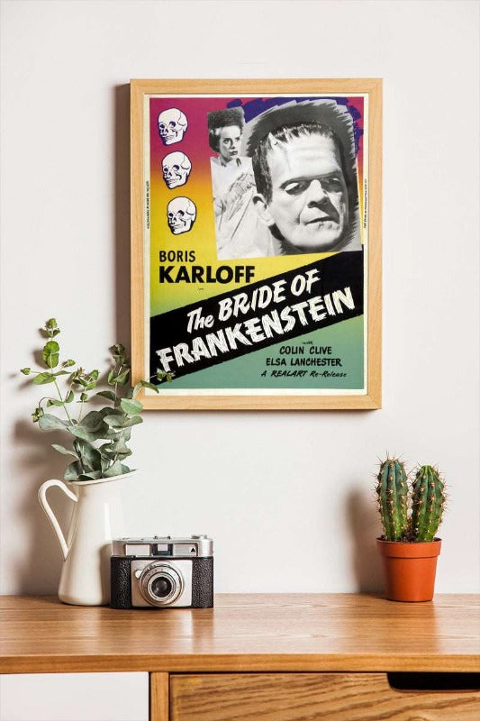 Bride of Frankenstein - framed poster