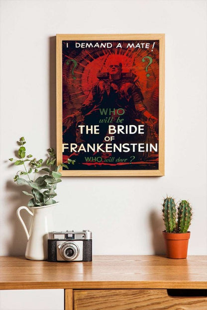 Bride of Frankenstein - framed poster