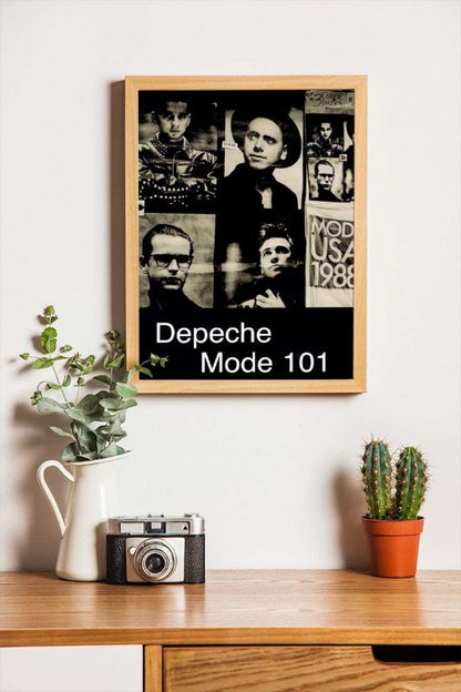 Depeche Mode 101 - framed poster