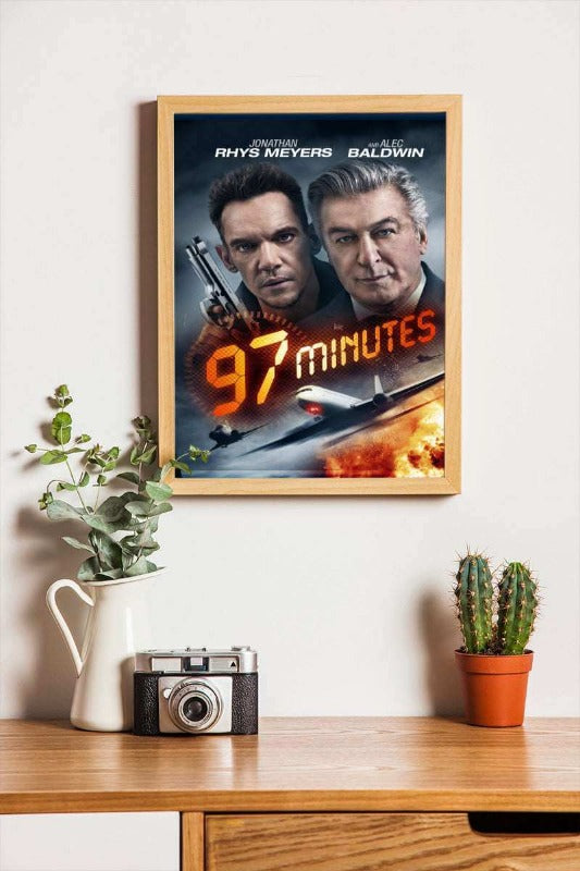 97 Minutes - framed poster