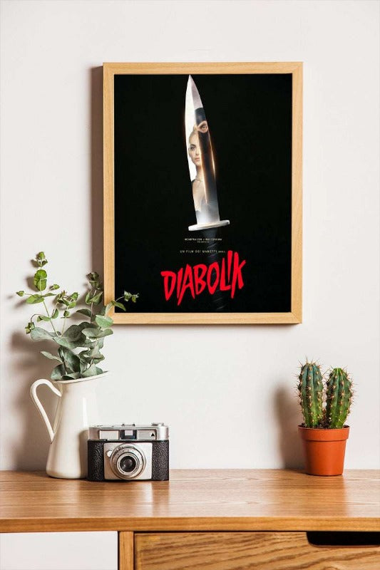 Diabolik - framed poster